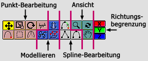 sPatch Werkzeugleiste